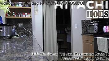 rina arems masturbates with hitachi wand in car