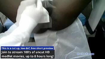 Dr Tampa Examines Rina Arem in First Gyno Visit