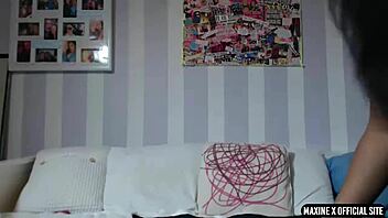 Maxine X Dildo Fucks Her Tight Ass Hard