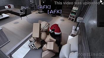 Two big tit sluts fuck hard after club