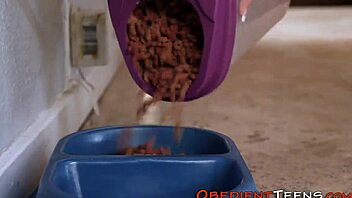 Milk Guzzling Fetish Teen Sucks And Gets Fucked