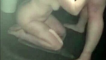 Female slave gives blowjob at gloryhole, swallows cum 😈