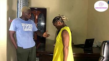 Horny student chases black teacher for sex