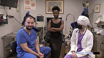 Dr Tampa Examines Rina Arem in First Gyno Visit