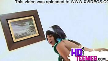 teen latina toby showing perfect body in close up