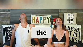 Caught in a surprising moment with an older woman in the clip