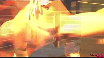 Blonde babe Shy Love shines in steamy action.