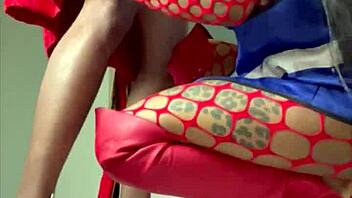 Slutty Postal Worker Slams Big Black Cock in Rough Ebony Action