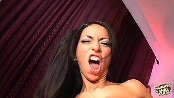 i watched this lucky guy ruin her asshole and cunt with his massive cock