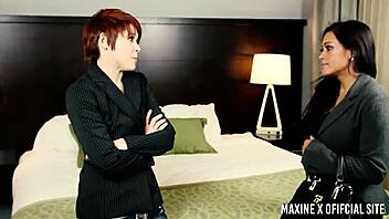 uhh, maxine got pounded doggy by lily cade... so hot!