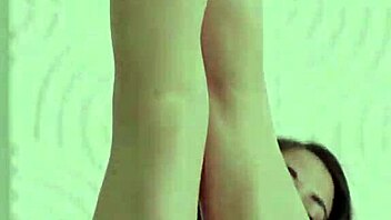Petite Candice's flower fingering contrasts her innocence