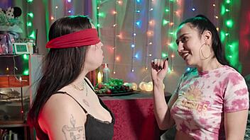 She cheated me in a taste game and I had to jerk her boyfriend