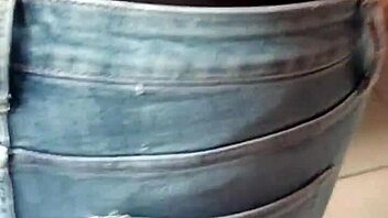 Double creampie in wet pussy of tinder stranger I cum inside