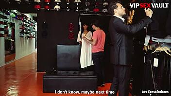 Black Slut Noe Milk Gets Consoled By Two European Cocks