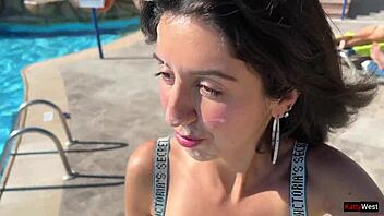 Did you see her agree to sex for money and walk with cum on her face?