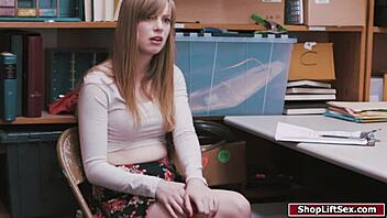 Caught Shoplifting? Get Fucked On The Floor!