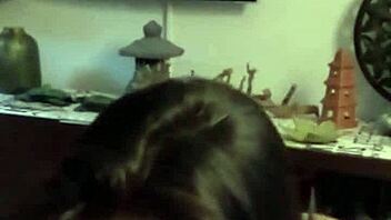 Latina Fatty Gets Wet and Dirty on Sofa in Hot Blowjob