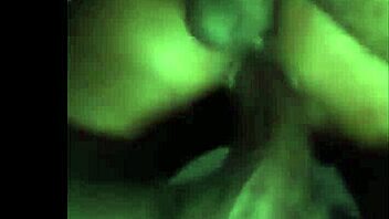 She takes monster black cock in anal double penetration