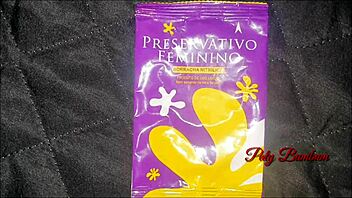 Ever tried a female condom? My first with Alex Lima was unreal!