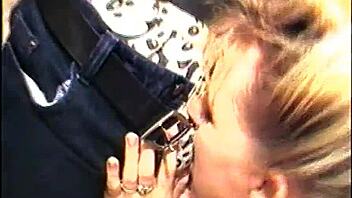 Black cock stretches pink pussy in interracial milf scene