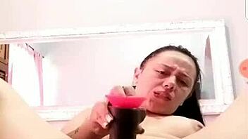 Latina masturbation session