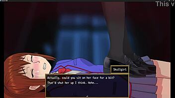 Femuzero Skullgirl Tramples And Facesits In Intense Femdom Session