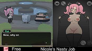 nicoles nasty job interactive erotic game