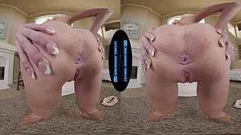 Helping cute pigtailed Skylar Storm with rent issues at LethalHardcoreVR.