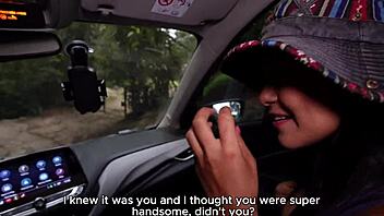 Camila Henao rides a monster cock in a hidden quickie!