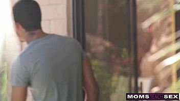 stepmilf silvia saige and aria alexander ravage peeping neighbor's huge cock