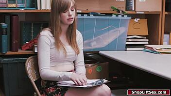 Caught Shoplifting? Get Fucked On The Floor!