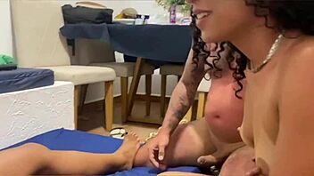 Woke to moans, watched hot fuck in living room?