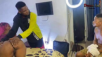 husband watches wife with another man due to financial issues