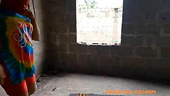 My Friend And I Ruined Stepmom's Guts Outdoors