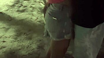 i'm this married slut meeting a single guy at the beach in sheer lingerie