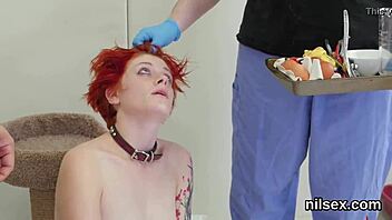 Frisky Cutie Brought To Anal Nuthouse For Extreme Assfucking And BDSM Therapy