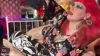 Goddess Starlavamp Sucks Stepbro's Cock Intensely