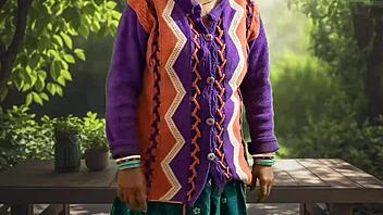 18-year indian village girl gets pounded hard outdoors by muscular teacher