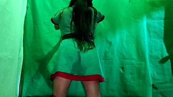 Naughty Christmas Latina craves a dirty stud to fill her hot vagina.