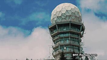 Sexy rangers having orgasm while sharing dick