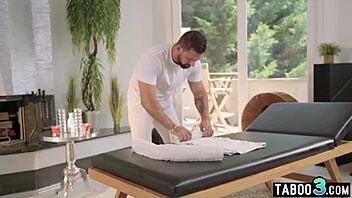 Petite Candie Luciani Gets Sensual Massage With A Special Anal Surprise