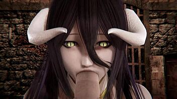 Hardcore sex with albedo l 3d hentai uncensored 😏