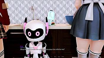 harem hotel 402 features sexy outfits and big tits in 3d game