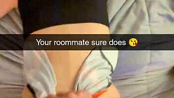 Real cheating girlfriend Richelle Rose gets creampie revenge on Snapchat