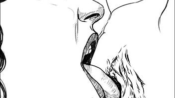 holy crap, check this ffm threesome with wild ass licking by artist kramer krameroff!