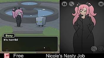 Nicoles is doing her job, but it's not a usual one