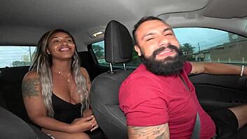 No Carro Com Lukas Zaad Anne Cristalli Tight Cuzinho Leite Action