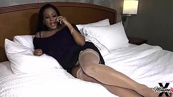 lord dom the black dominates with huge tattooed ass in bed