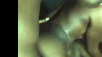 She takes monster black cock in anal double penetration