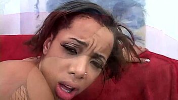 Alicia Tyler Rubs Her Sweet Black Pussy All Over Her Man's Face And Dick!